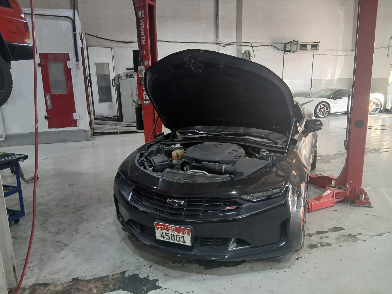 Technician at work
