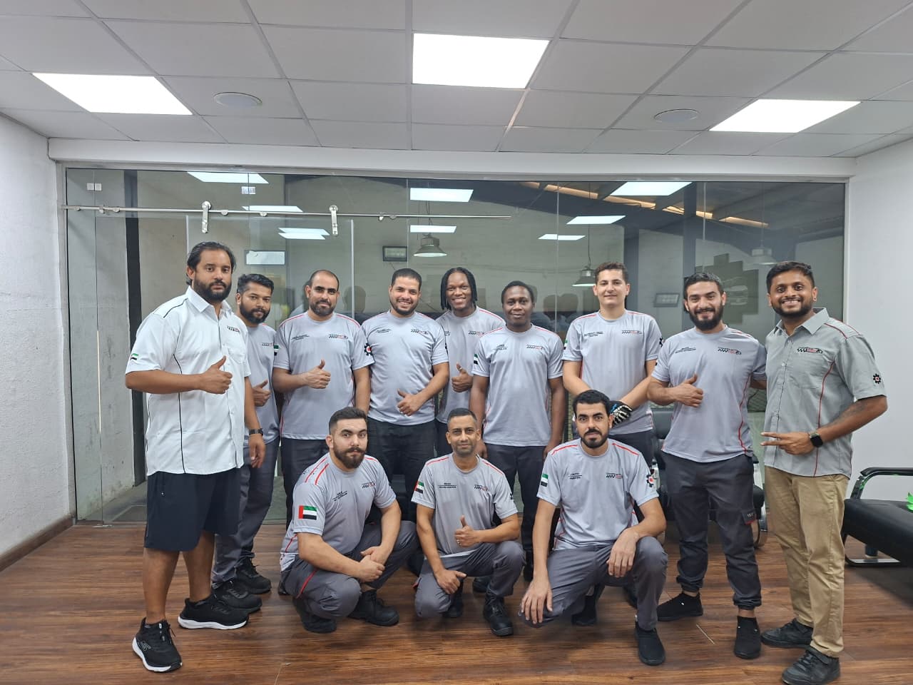 Champions Speed technician performing vehicle diagnostics